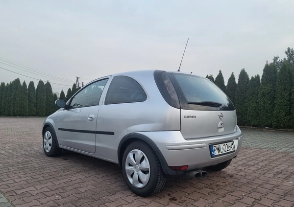 Opel Corsa cena 7800 przebieg: 114500, rok produkcji 2006 z Wrocław małe 277